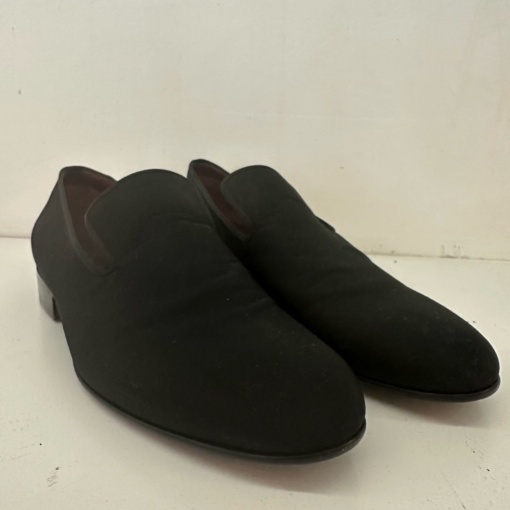 Celine Men's Elegant Black Slip-On Loafers